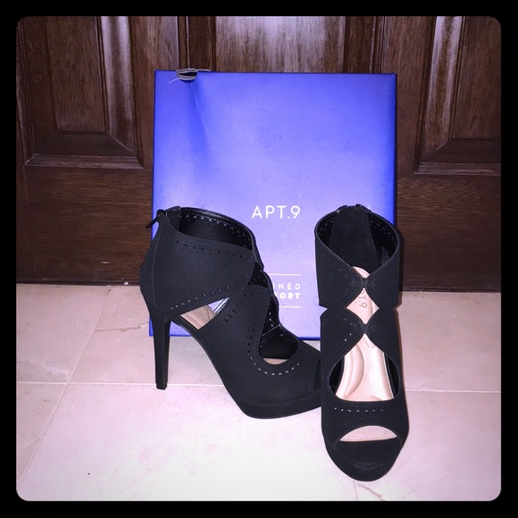 Apt. 9 Shoes - Apt. 9 Peep toe, high heel sandals